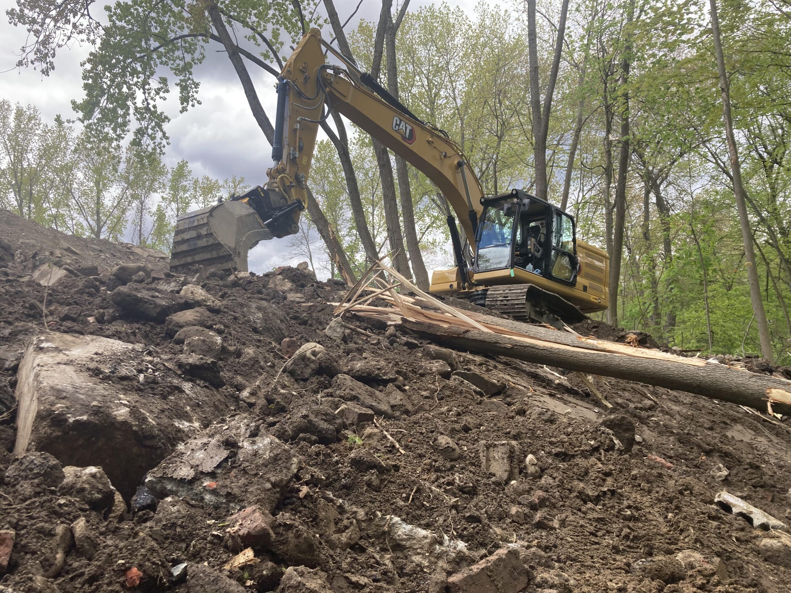 Land clearing for new builds